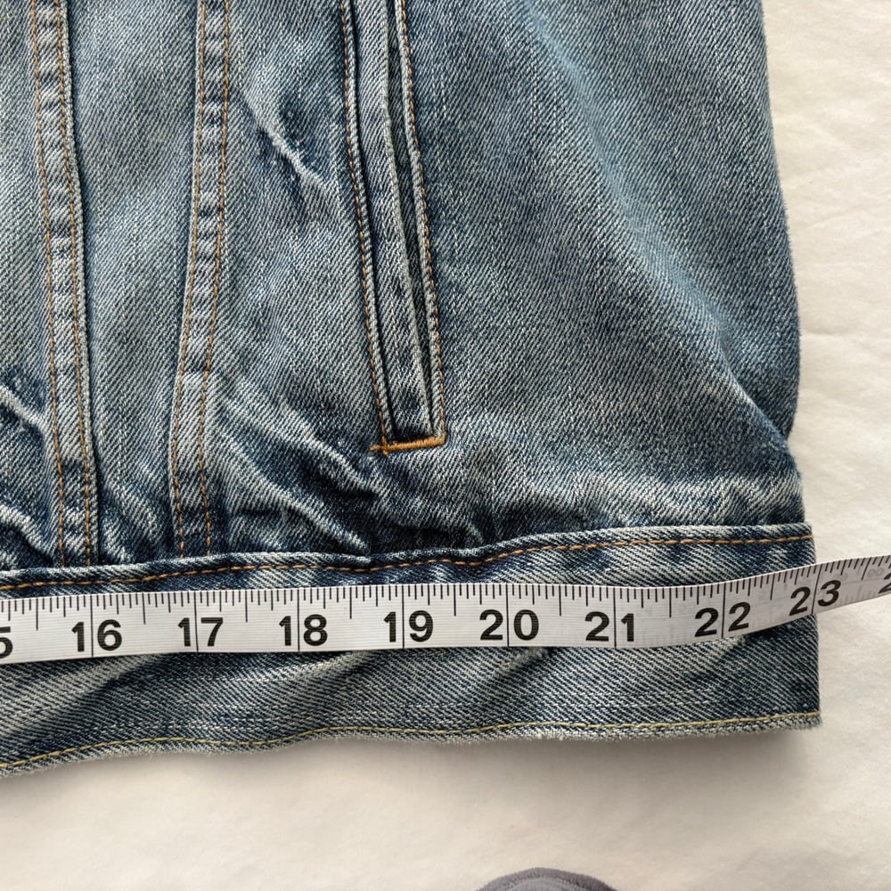 Levis 72334 Mens XXL Light Wash Blue Denim Trucker Jacket NWT Western - Picture 11 of 12